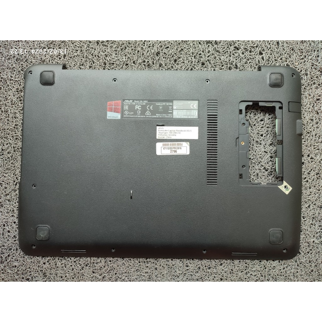 Casing Bawah Buttom Case Asus A455L A455 X455 X455L X454Y X454