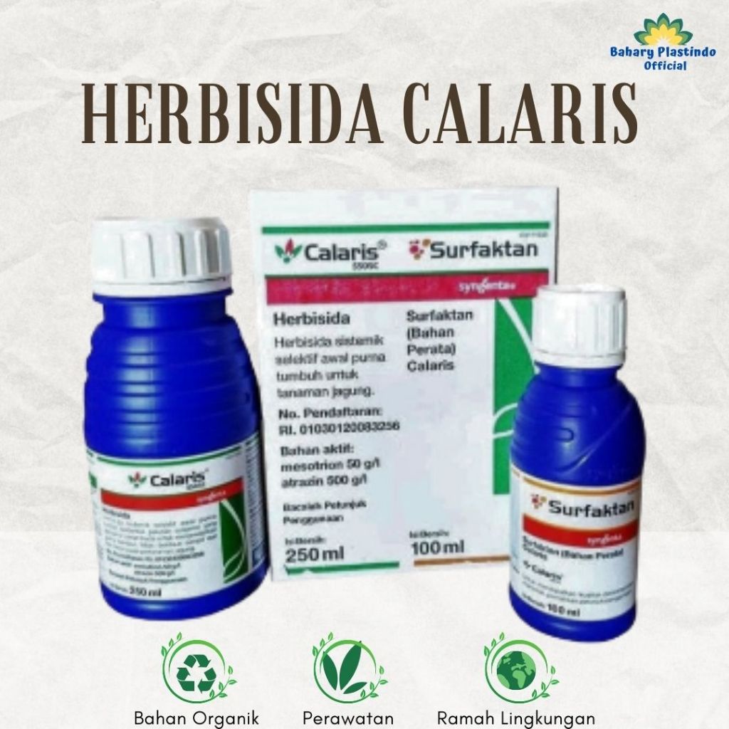 Calaris 250ml Herbisida Tanaman Jagung Pra Tumbuh dan Purna Tumbuh