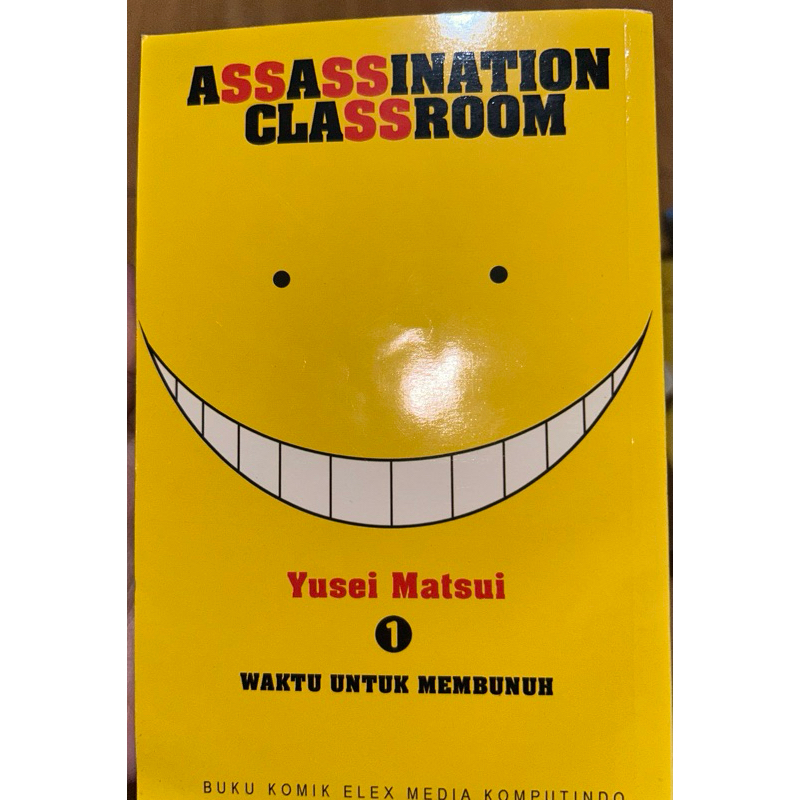 assassination classroom vol 1 - yusei matsui (PRELOVED)