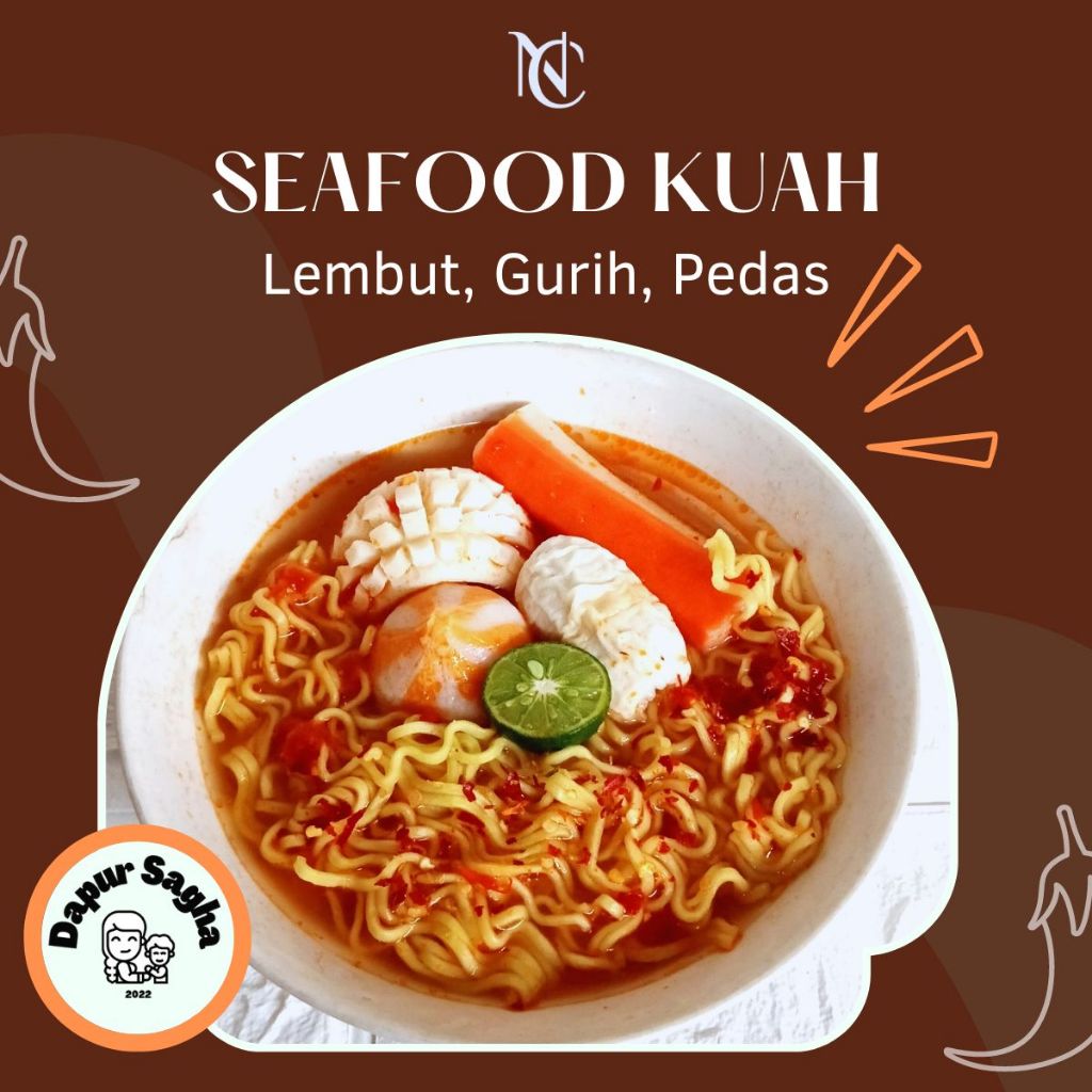 Dapur Sagha - Seafood Kuah Tomyum Makan Instan Siap Saji Khas Bogor Halal