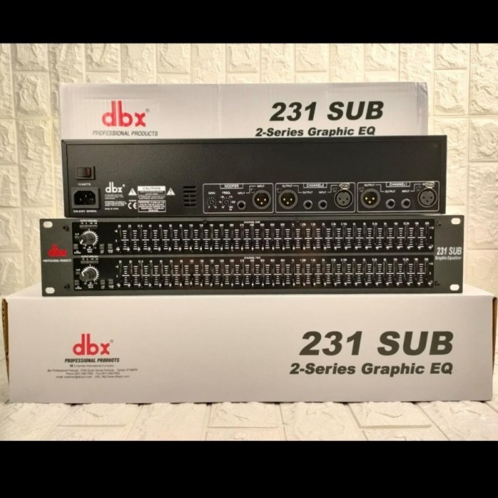 DBX 231 SUB Equalizer Sub DBX231 SUB DBX231SUB