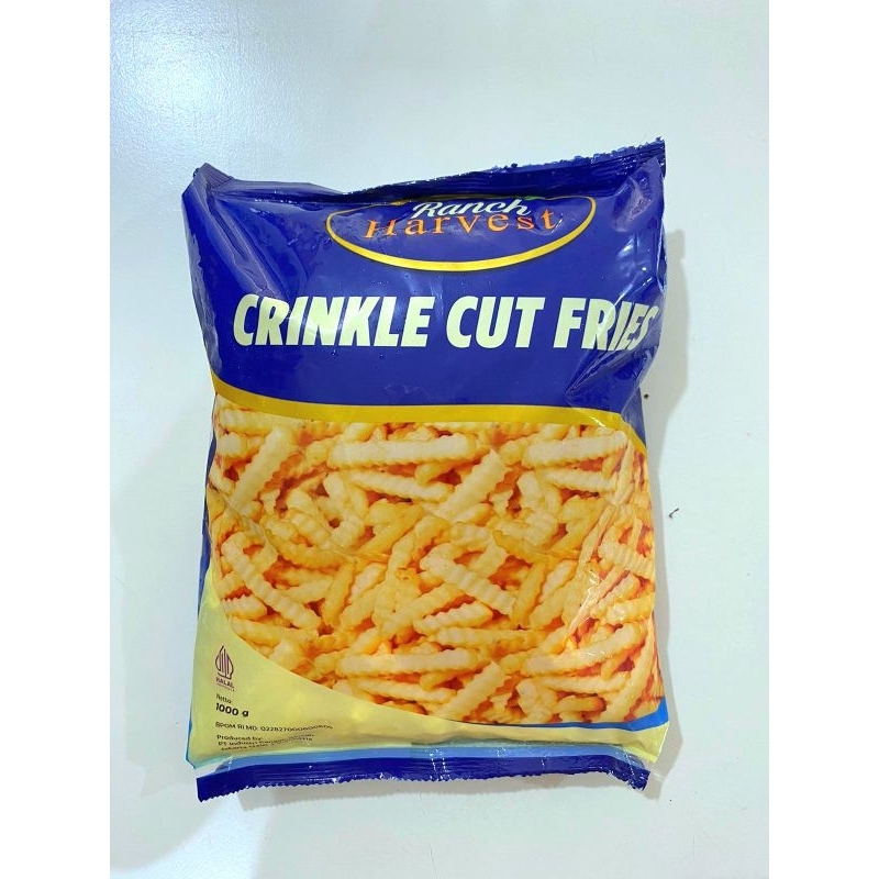 

RANCH HARVEST kentang crinkle cut 1kg