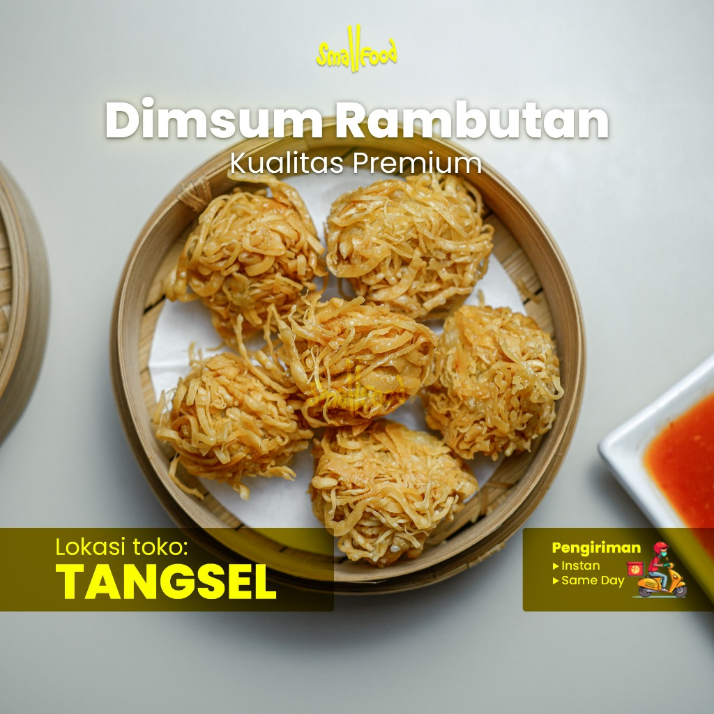 

Dimsum Rambutan / Dimsum Rambutan Ayam / Dimsum Rambutan Crispy / Smallfood / Frozen Food