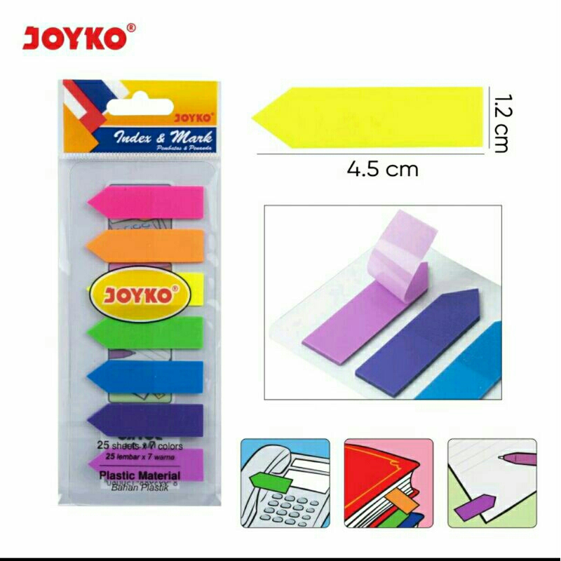 

JOYKO INDEX & MARK MEMO STICK STICKY NOTES KERTAS TEMPEL PENANDA