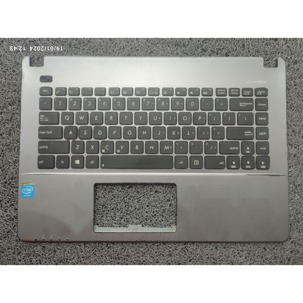 Frame Keyboard Palmrest Top Case Asus X450 X450C