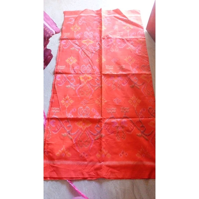 TERBARU KAIN TENUN ENDEK CSM BALI OREN