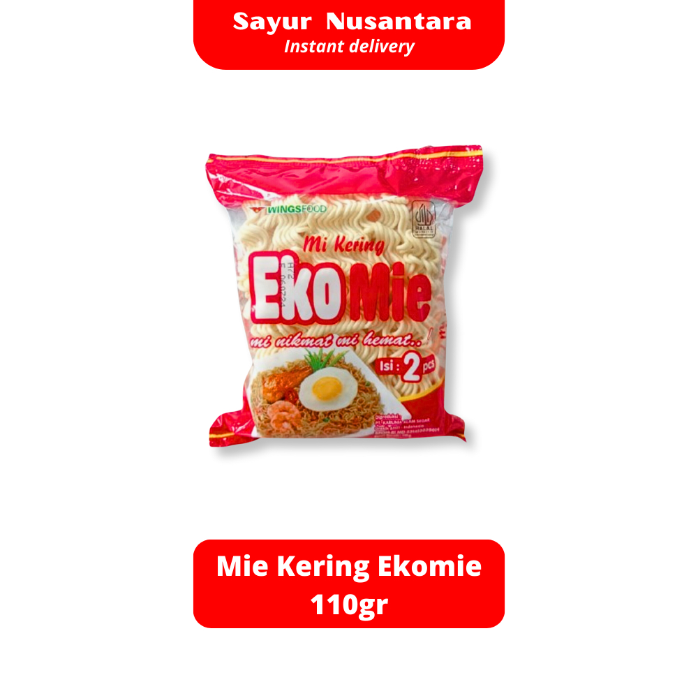 

Mie Kering Ekomie 110gr - Sayur Nusantara