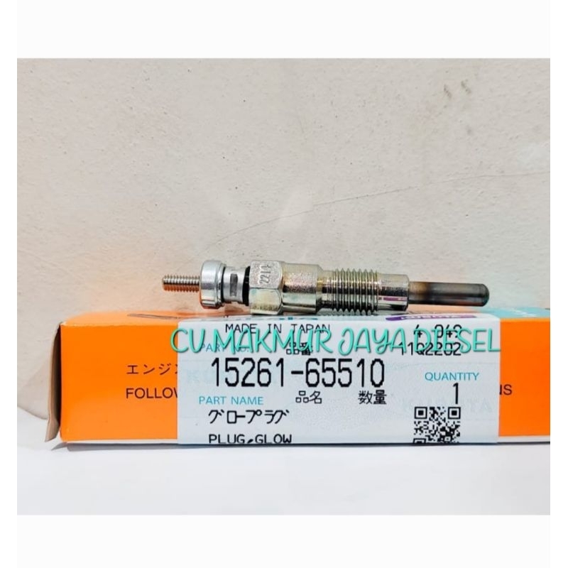 Glow Plug/Busi Pemanas GL-65000 15261-65510 Kubota