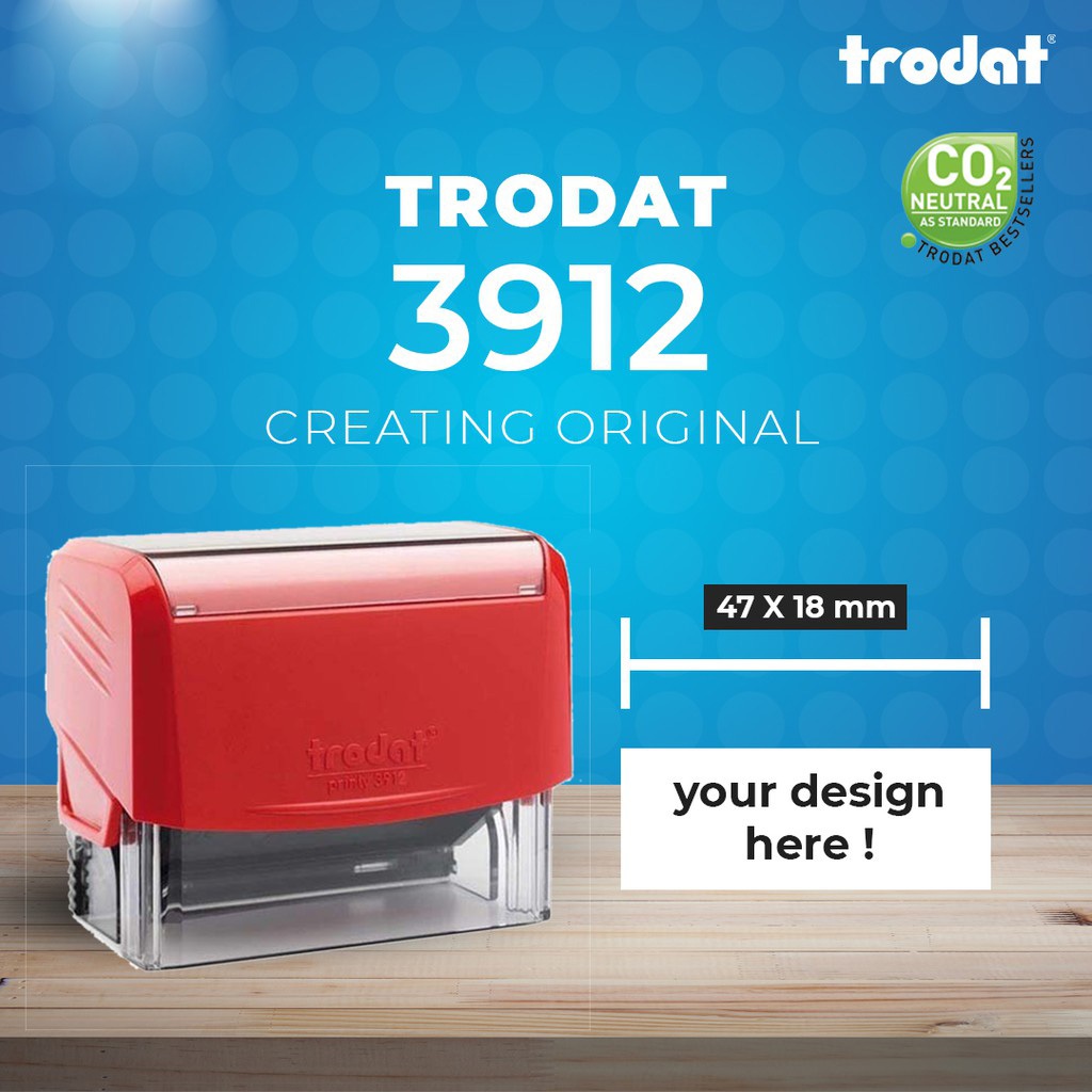 

Stempel Trodat 3912 + LETTER