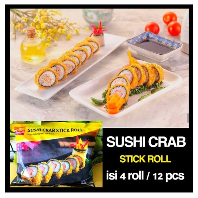 

SUSHI CRAB STICK ROLL 400 GRAM
