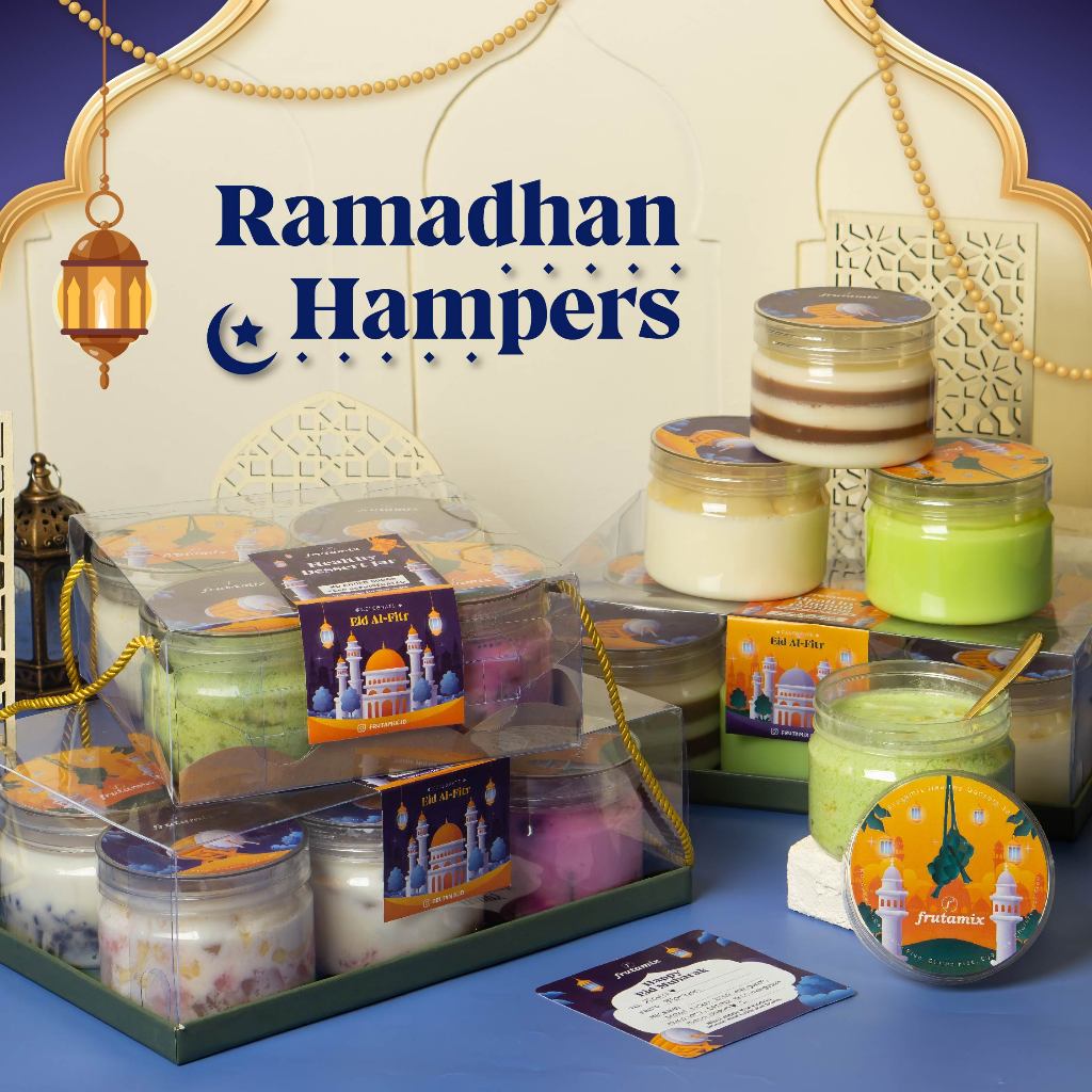 

Premium Frutamix Hampers Almond Pudding Ramadhan Lebaran Idul Fitri