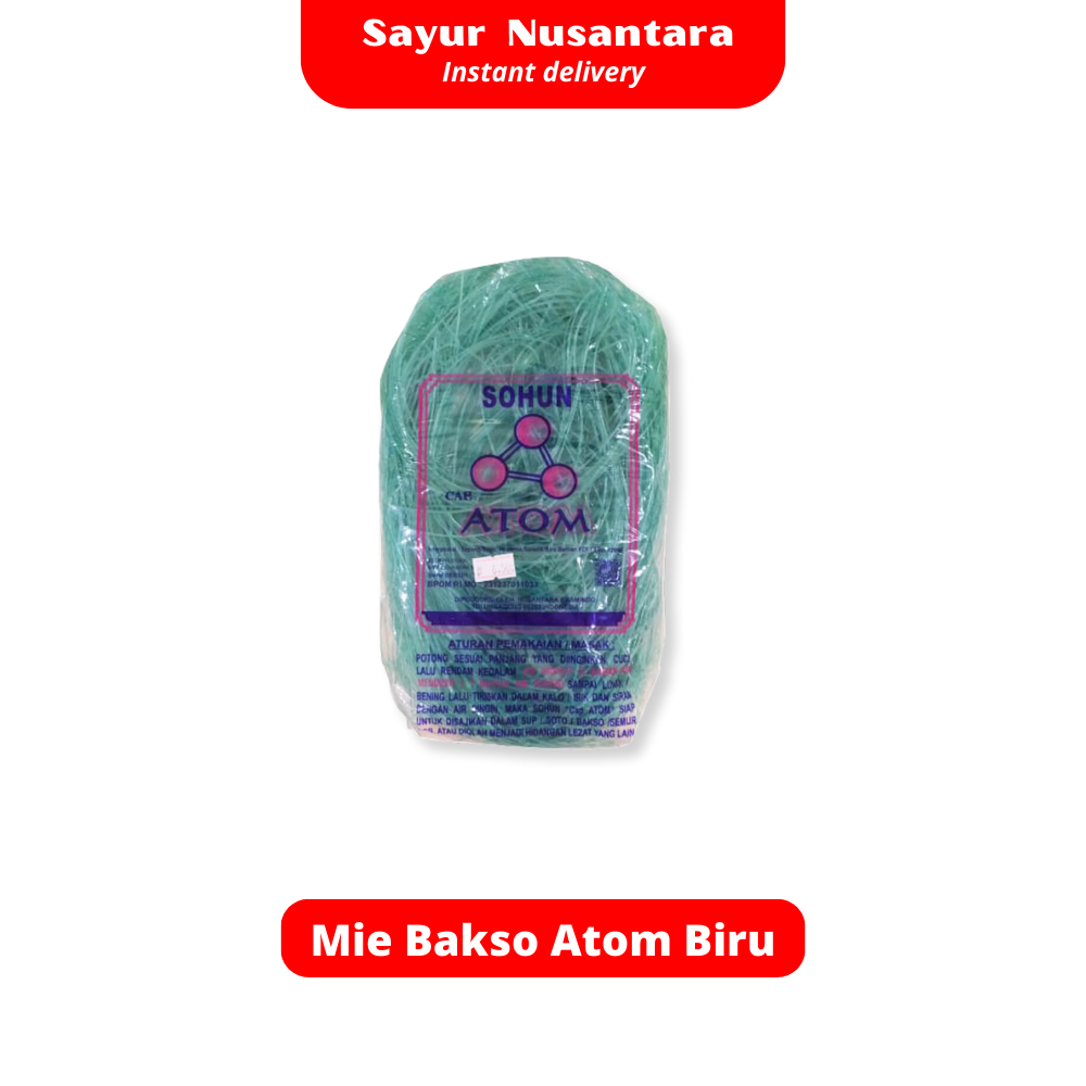 

Mie Bakso Atom Biru - Sayur Nusantara
