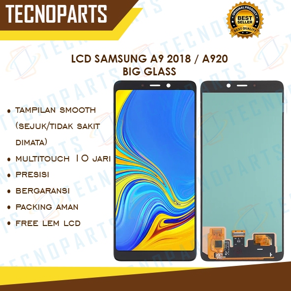 LCD TOUCHSCREEN SAMSUNG A9 2018 / A920 ORIGINAL BERGARANSI FREE PACKING