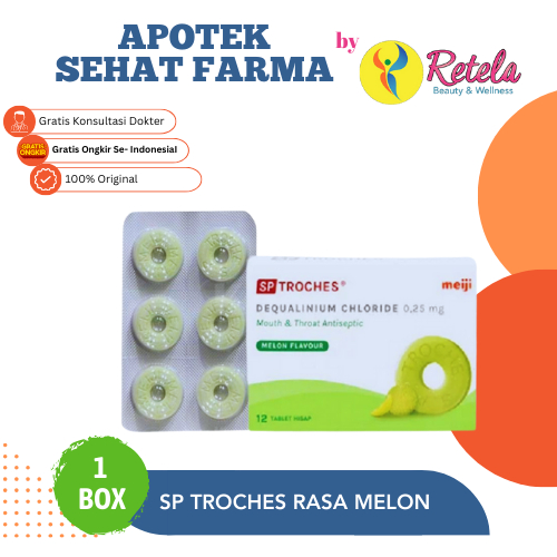 

SP TROCHES MELON 1 BOX 12 TABLET