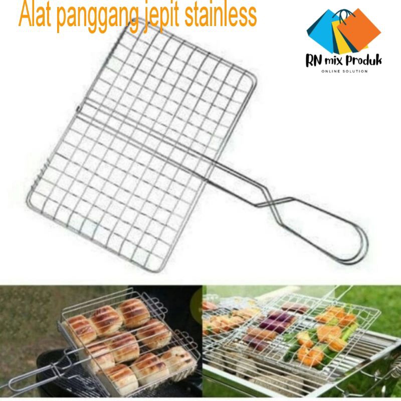 ALAT PANGGANG JEPIT / PANGGANGAN / IKAN / AYAM /ALAT BAKARAN