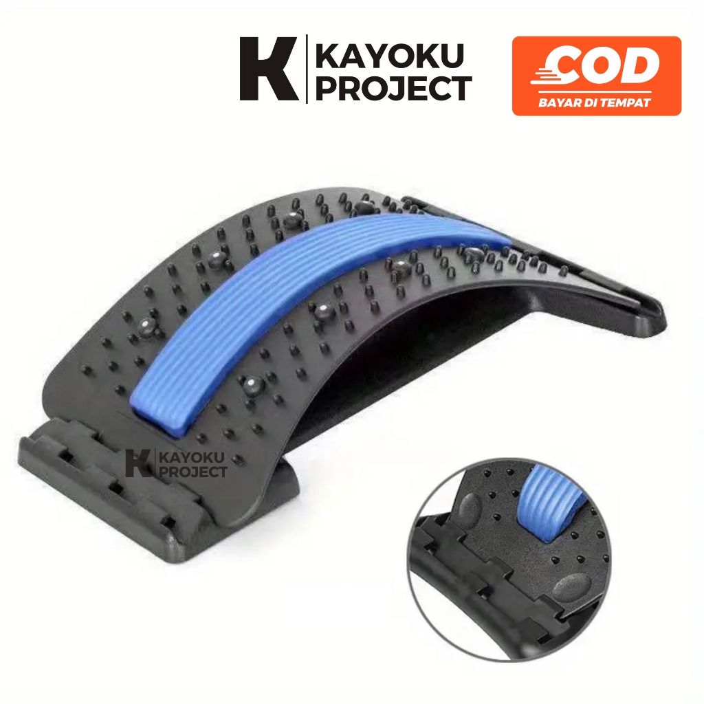 Flex Ortho Terapi Pinggang Sakit Punggung / Alat Terapi Sandaran Pinggang dan Punggung Lumbar Back S