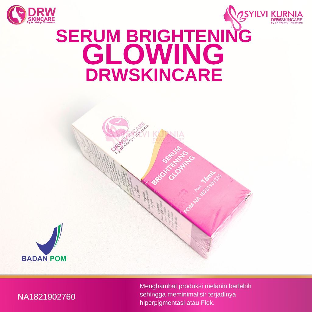 Drw Skincare Serum Brightening Glowing Pencerah Wajah Dan Flek Hitam