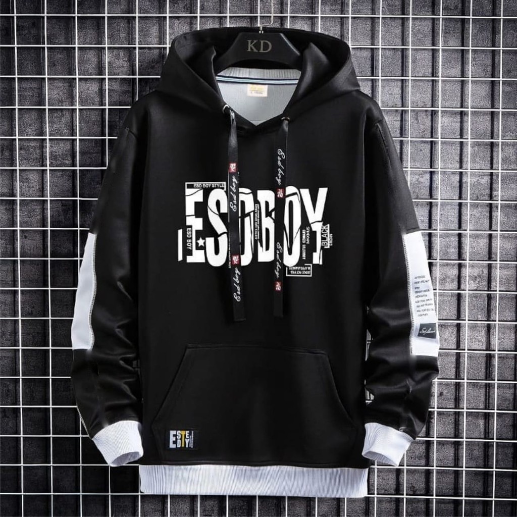 Sweater Pria Cowok Terbaru Keren Distro Tebal Berkualitas - Esoboy Hoodie