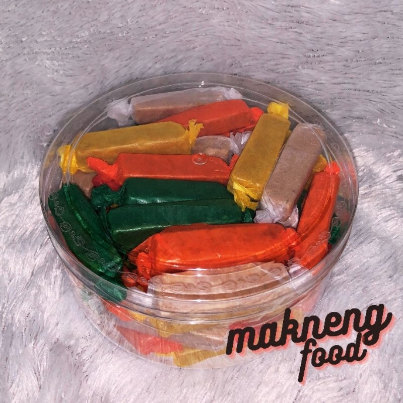 

Permen Tape Tepak 600gr Suar-suir tape enting Tape