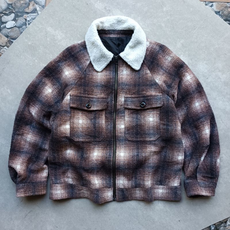 Outer Wool Boxy By GU, Veterano Wool Jacket Uniqlo, Detroit Jacket