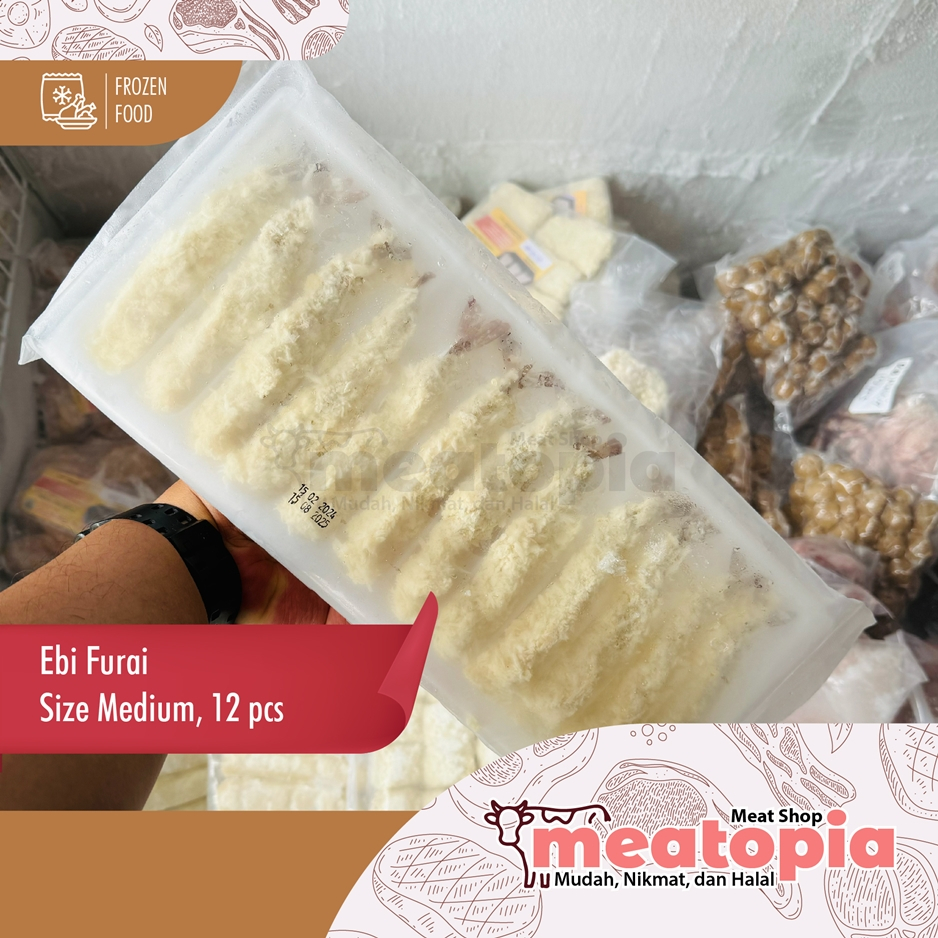 

Ebi Furai Udang Goreng Tepung isi 12