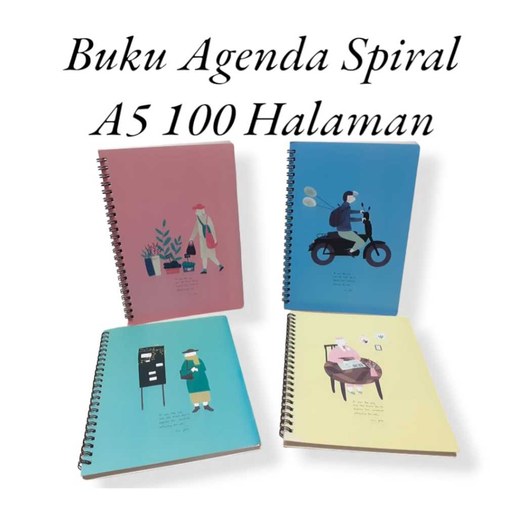 

AS888 - Buku Diary / Agenda Spiral Hard Cover Ukuran A5 Karakter Puppy Isi 100 Halaman