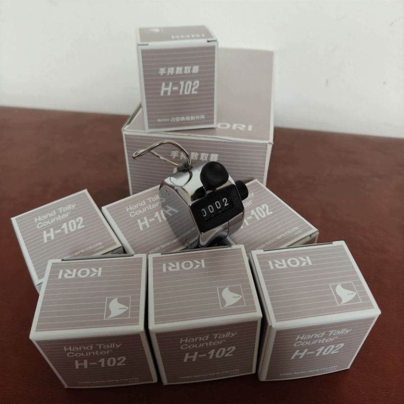 LANGSUNG KIRIM Original KORI SEIKI Hand Tally Counter Type H-102 Japan **