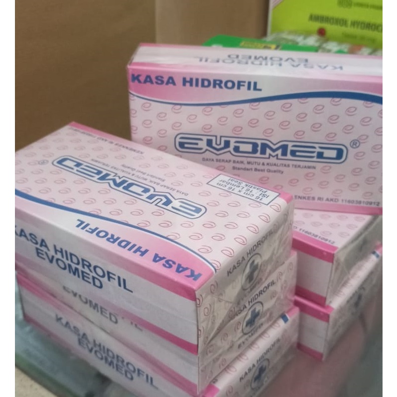 Kasa Steril Hidrofil Evomed 16x16 cm (16 lbr)