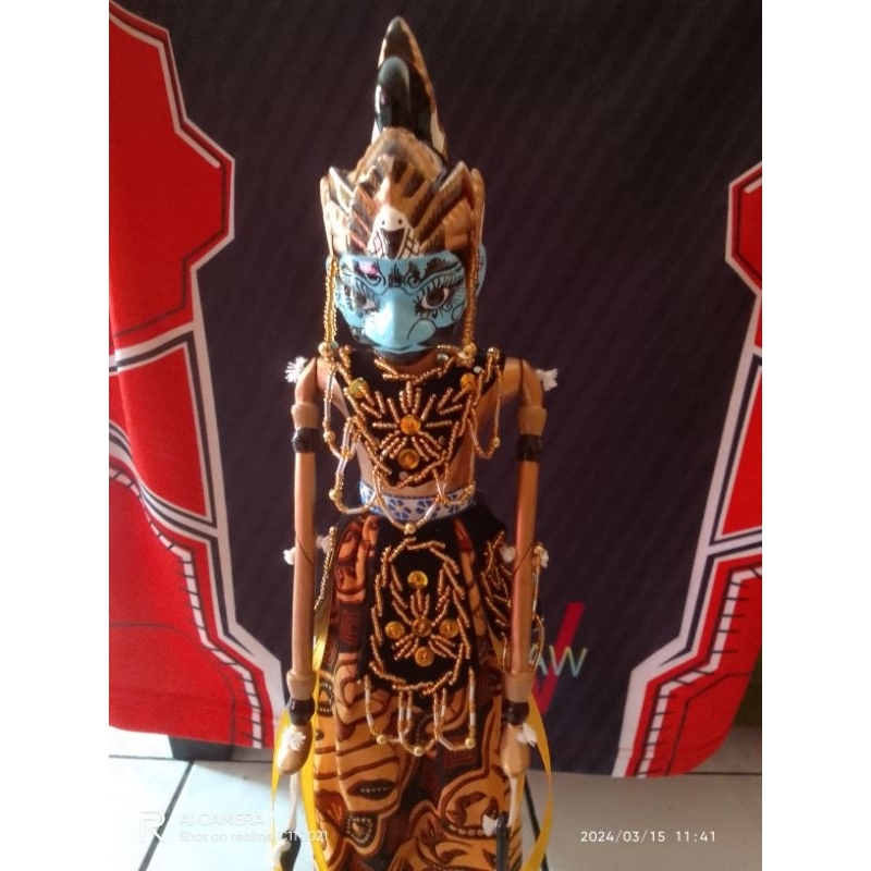 wayang golek Gatot kaca 40 cm