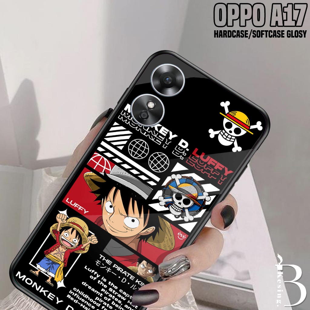 Case Oppo A17 - Casing Hp Oppo A17 Motif ONE PIECE - Silikon Hp Oppo A17 - Kesing Hp Oppo A17 - Soft