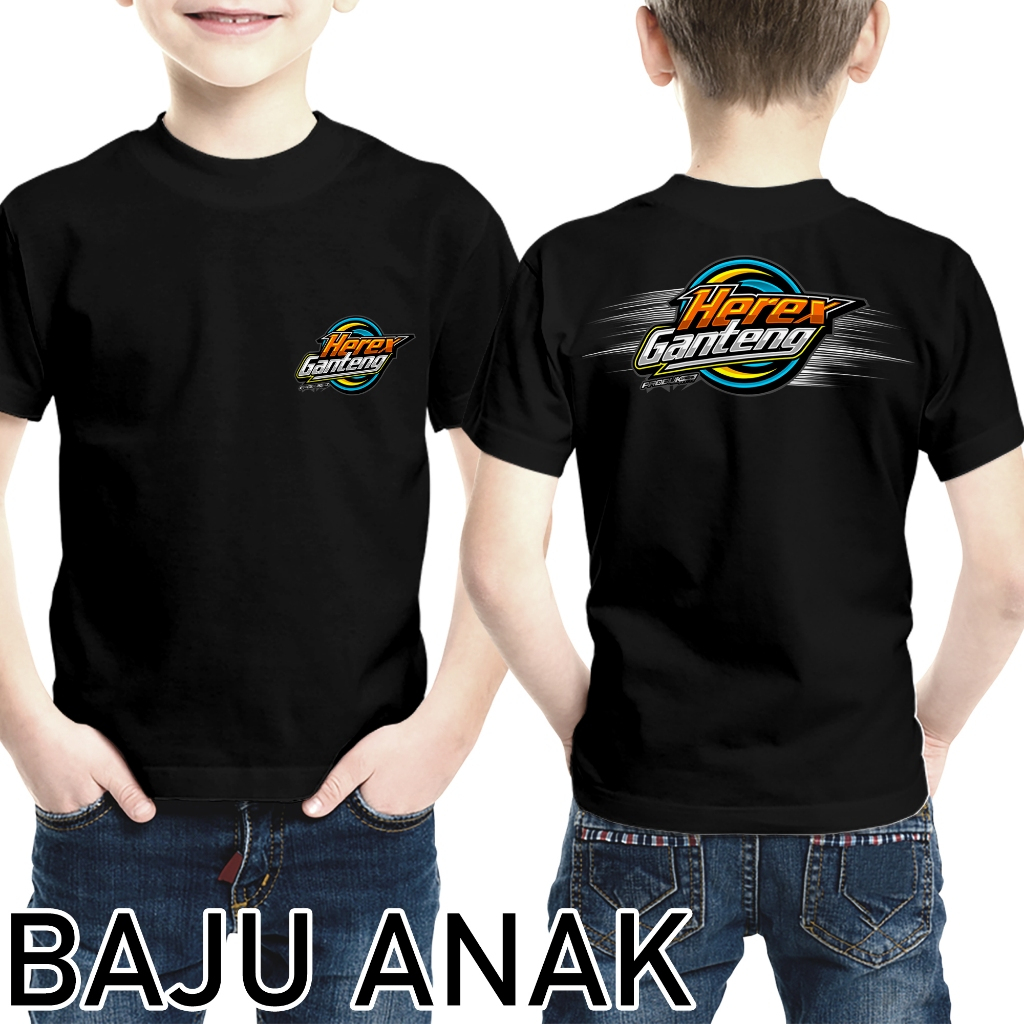 KAOS ANAK RACING HEREX GANTENG USIA 1-12 TAHUN BAJU ANAK HEREX GANTENG - KAOS HEREX KAOS ANAK PRIA W