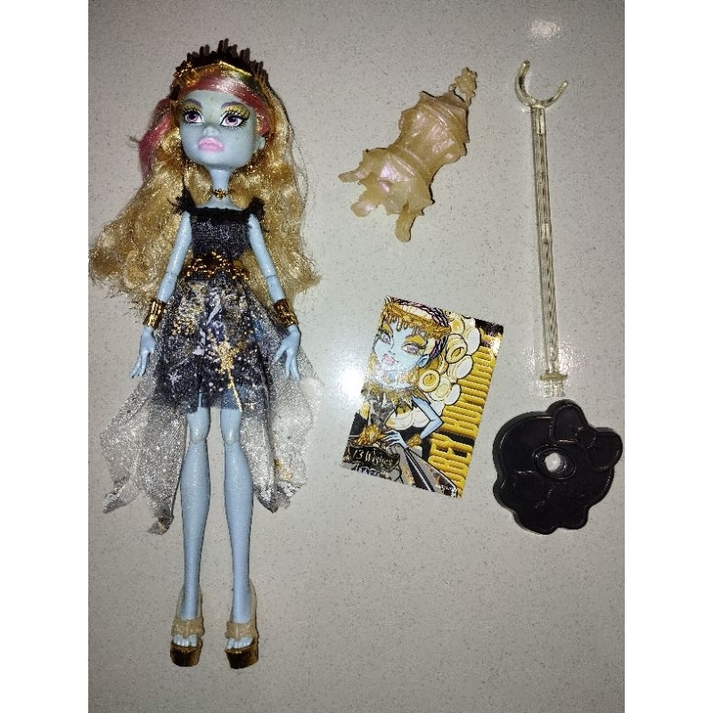 Preloved G1 Monster High Doll Abbey Bominable 13 Wishes (UBAH KE JNE)