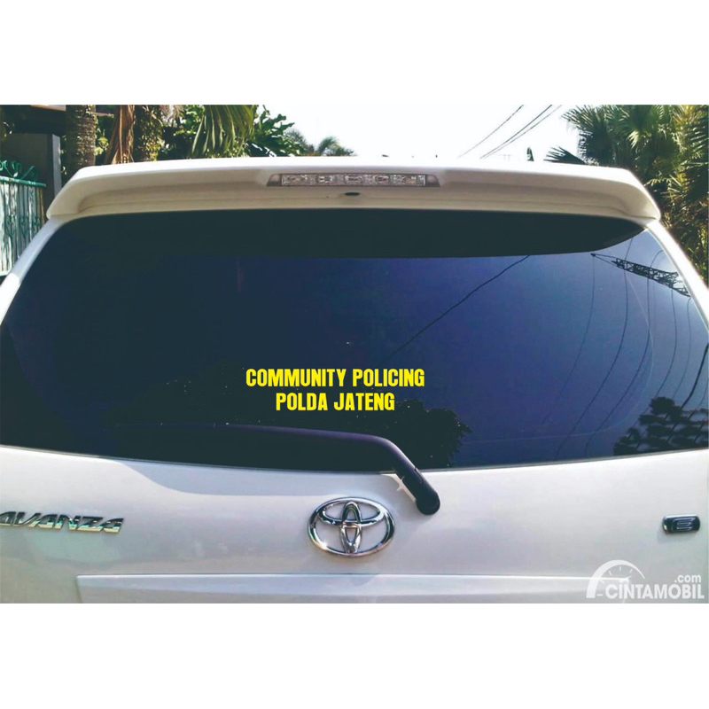 STIKER CUTTING COMUNITY POLICING POLDA JATENG