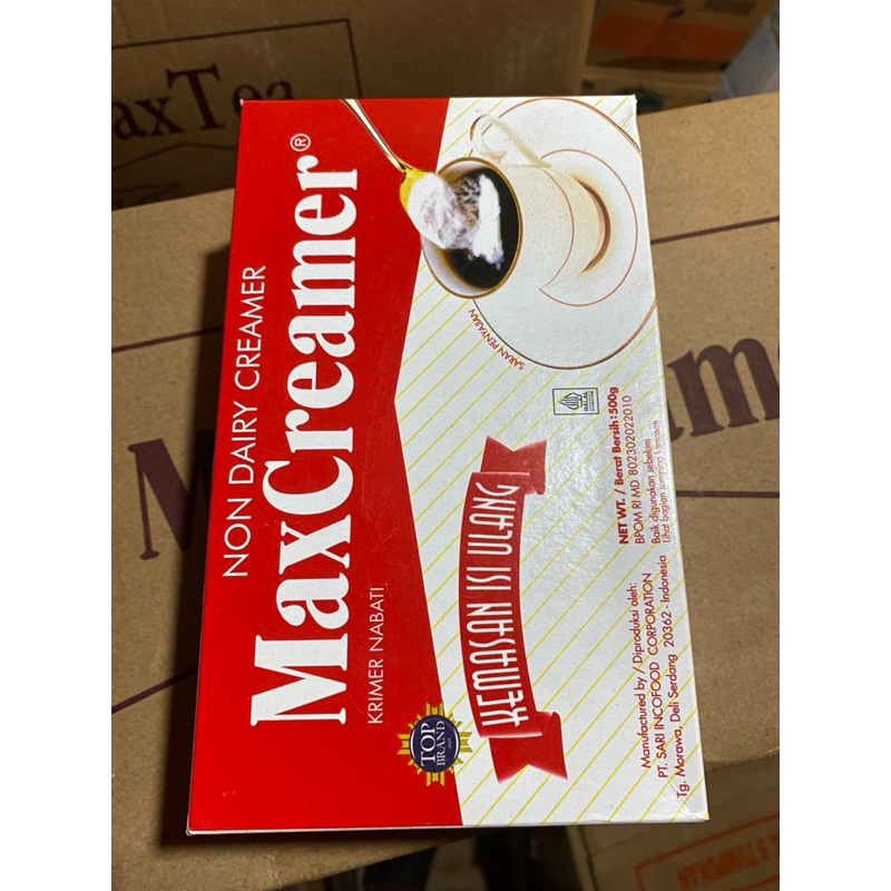 

MAXCREAMER NON DAIRY CREAMER KRIMER NABATI 500 GRAM