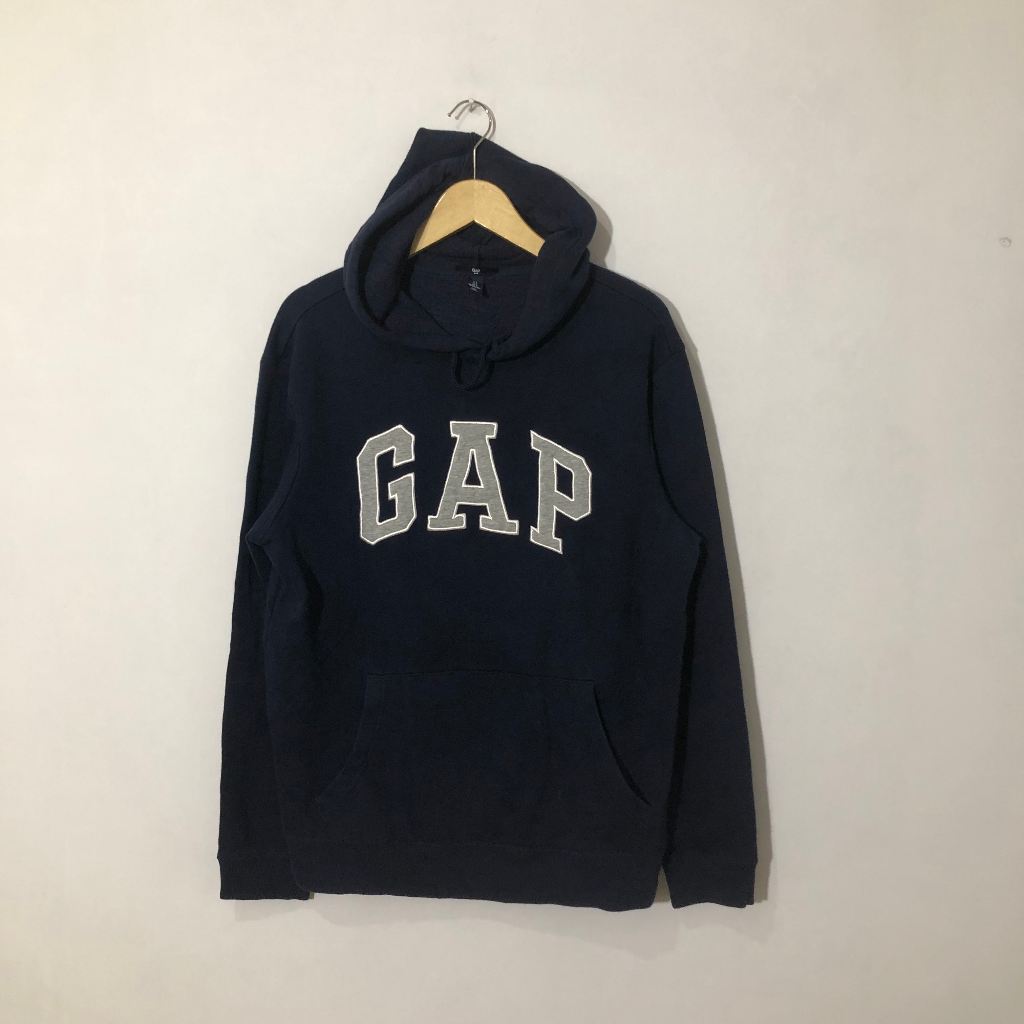 Hoodie GAP Navy Biru Dongker L