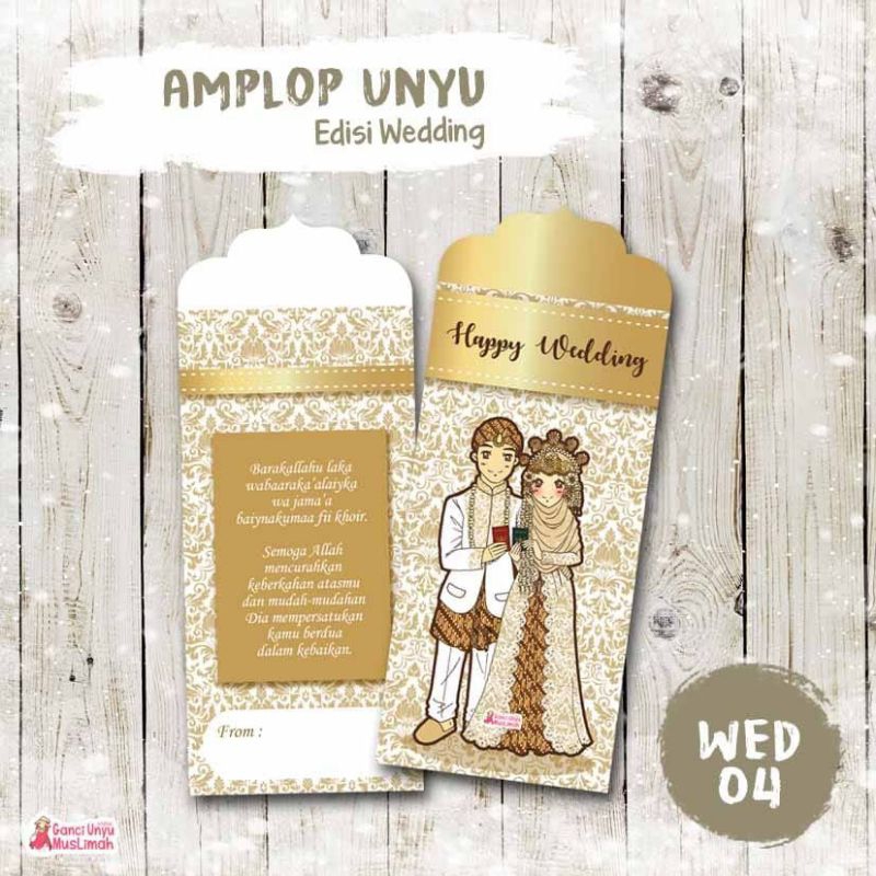 

Amplop Wedding / amplop kondangan / amplop kekinian