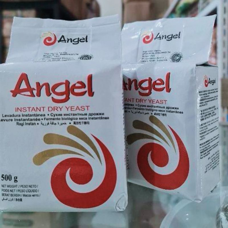 

ANGEL Instant Yeast - White 500 gram Ragi Instan