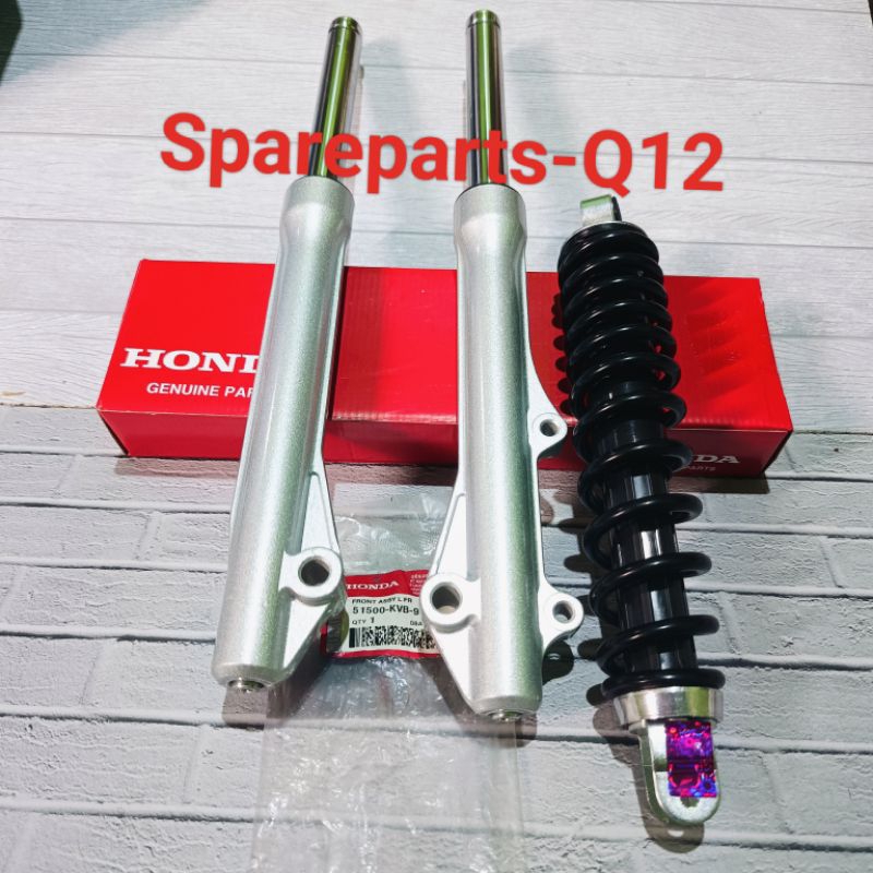 As shock tabung+Shockbreaker BEAT KARBU/VARIO KARBU/SCOOPY KARBU/SPACEY KARBU KVY/KVB