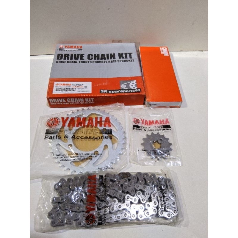 Gir set komplit Jupiter MX lama ORI Gear Set Yamaha Jupiter MX 135 Old lama 1S7