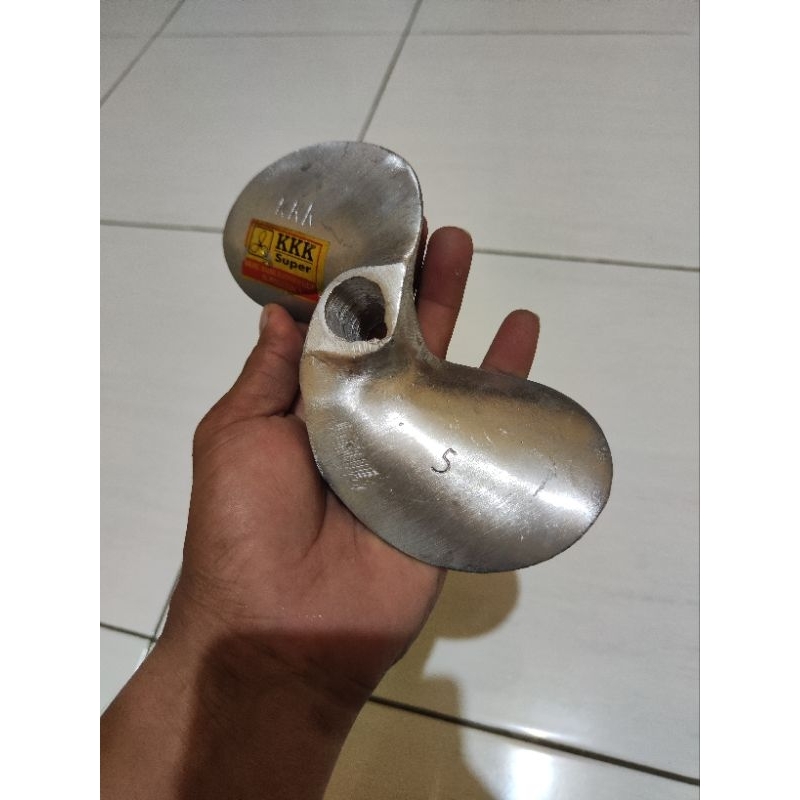 Baling alminium D2X3 as¾ (as19mm) untuk perahu nelayan as ketinting 5pk 5,5pk 6pk