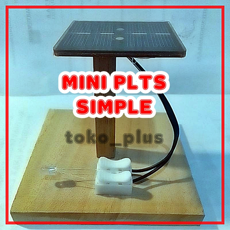 DIY KIT Mini Pembangkit Listrik Tenaga Surya PLTS