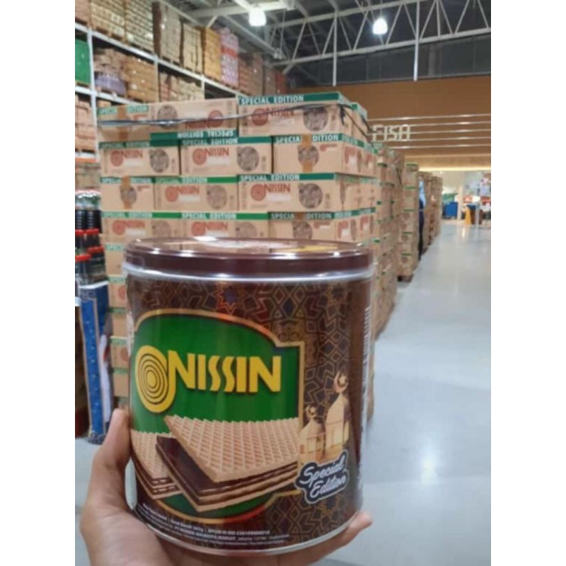 

Nissin Wafer Coklat Kaleng 330gr