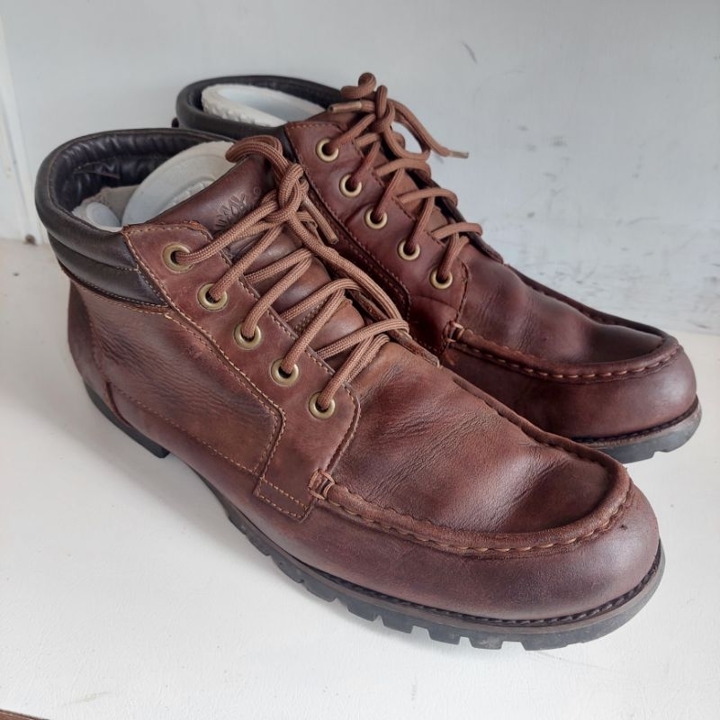 sepatu boots second merk timberland size 46(30cm)