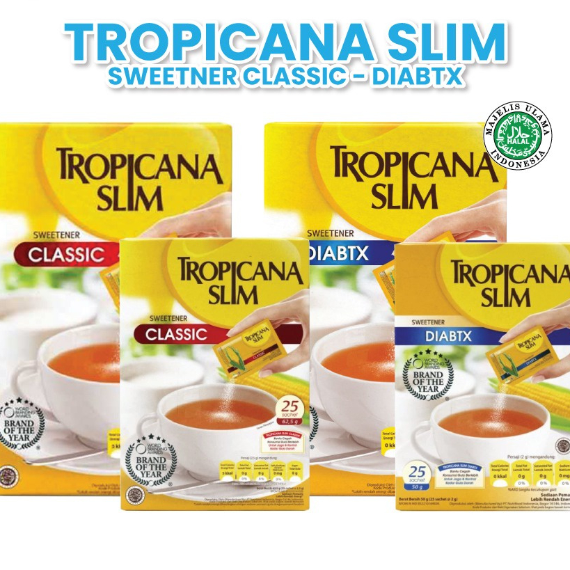 

[PGO] TROPICANA SLIM SWEETENER DIABTX / SWEETENER CLASSIC