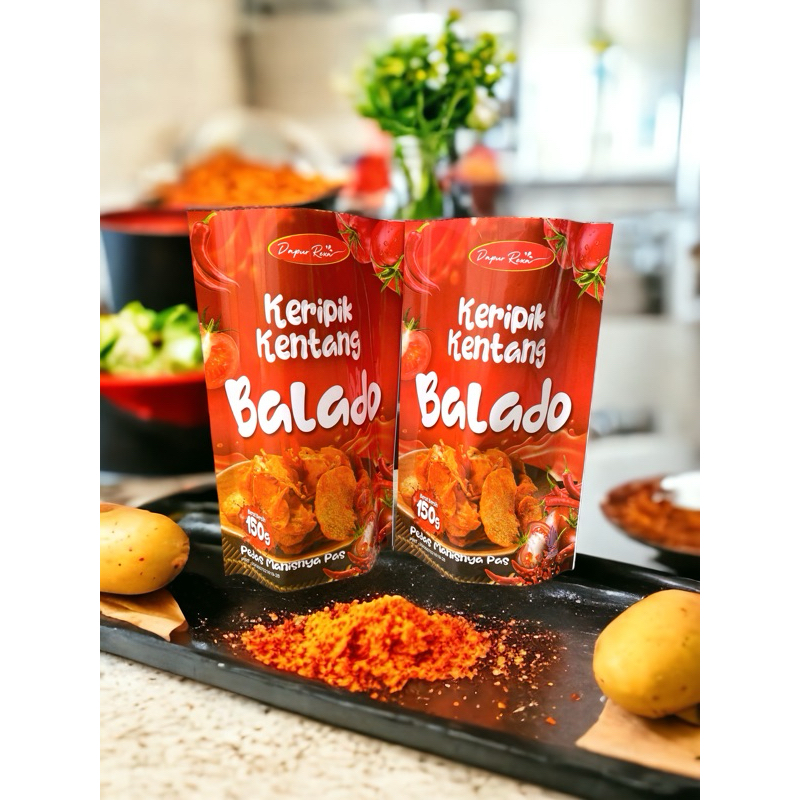 

Keripik Kentang Balado 150gr /Kering Kentang Pedas Manis / Kentang Mustofa / Kentang Kering Mustofa / Kentang Pedas / Keripik Kentang / Keripik Pedas / sambal goreng kentang