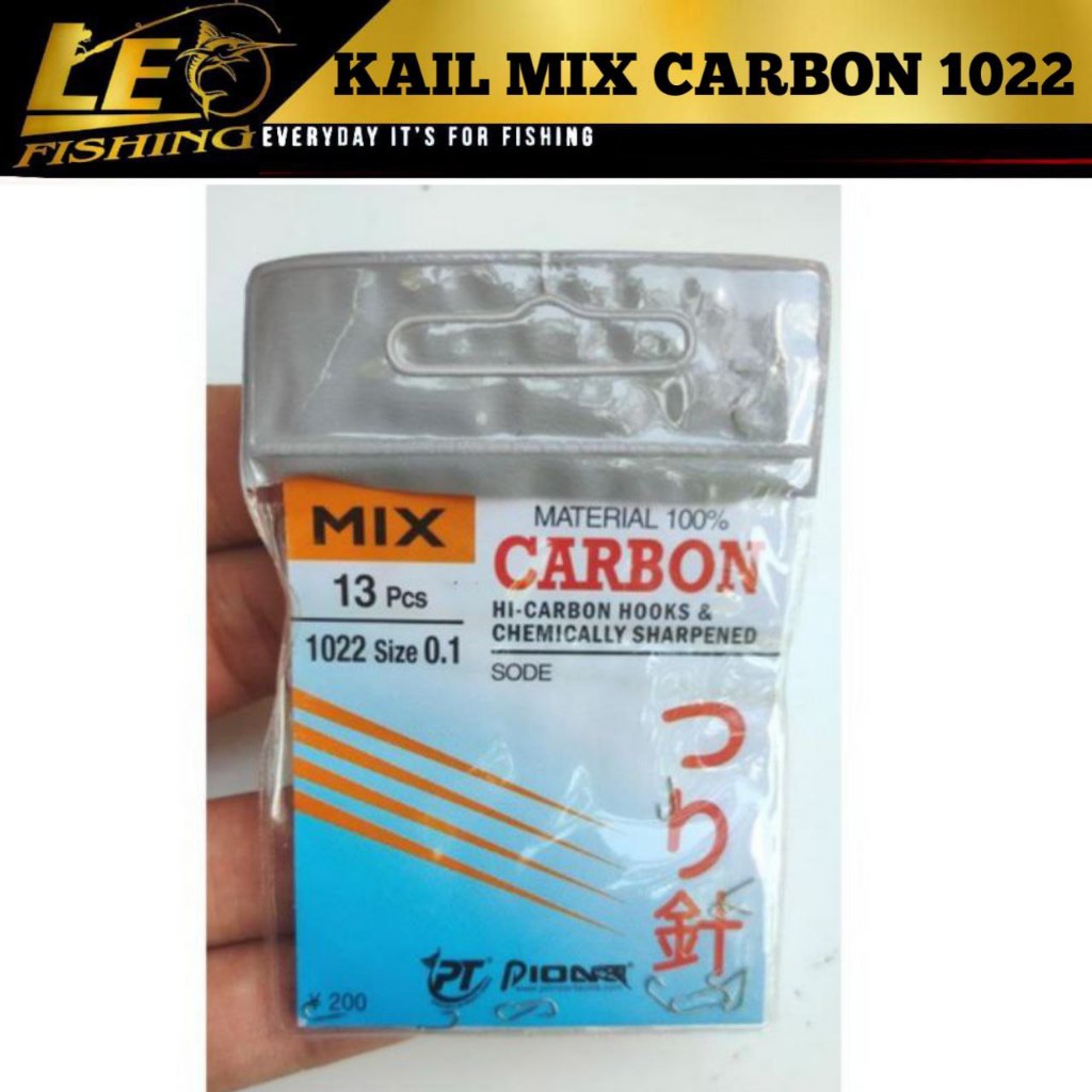 KAIL PANCING MIX CARBON SODE 1022 size 0.1 0.3 0.6 0.8 1 2 3 Kail Tanpa Lubang MIX carbon KAIL PANCI