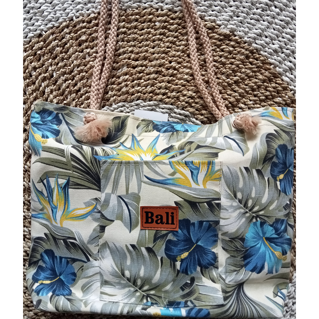 TAS TOTEBAG BALI/KAIN KANVAS BESAR
