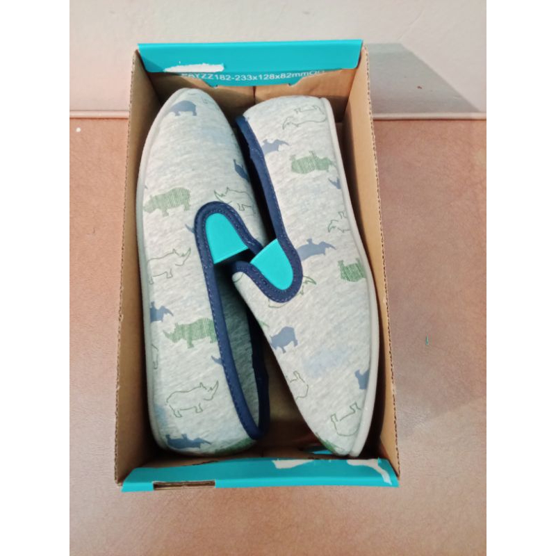 Sepatu santai anak Zoe Zac Rhino flat shoes kids size 33.5
