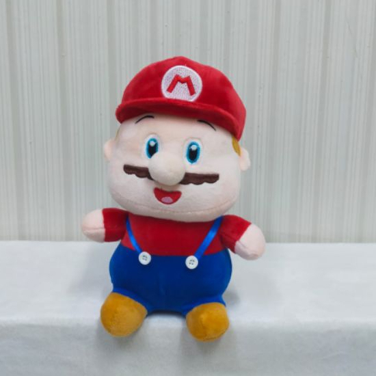 Boneka Mario/boneka super mario 25cm boneka karakter lucu