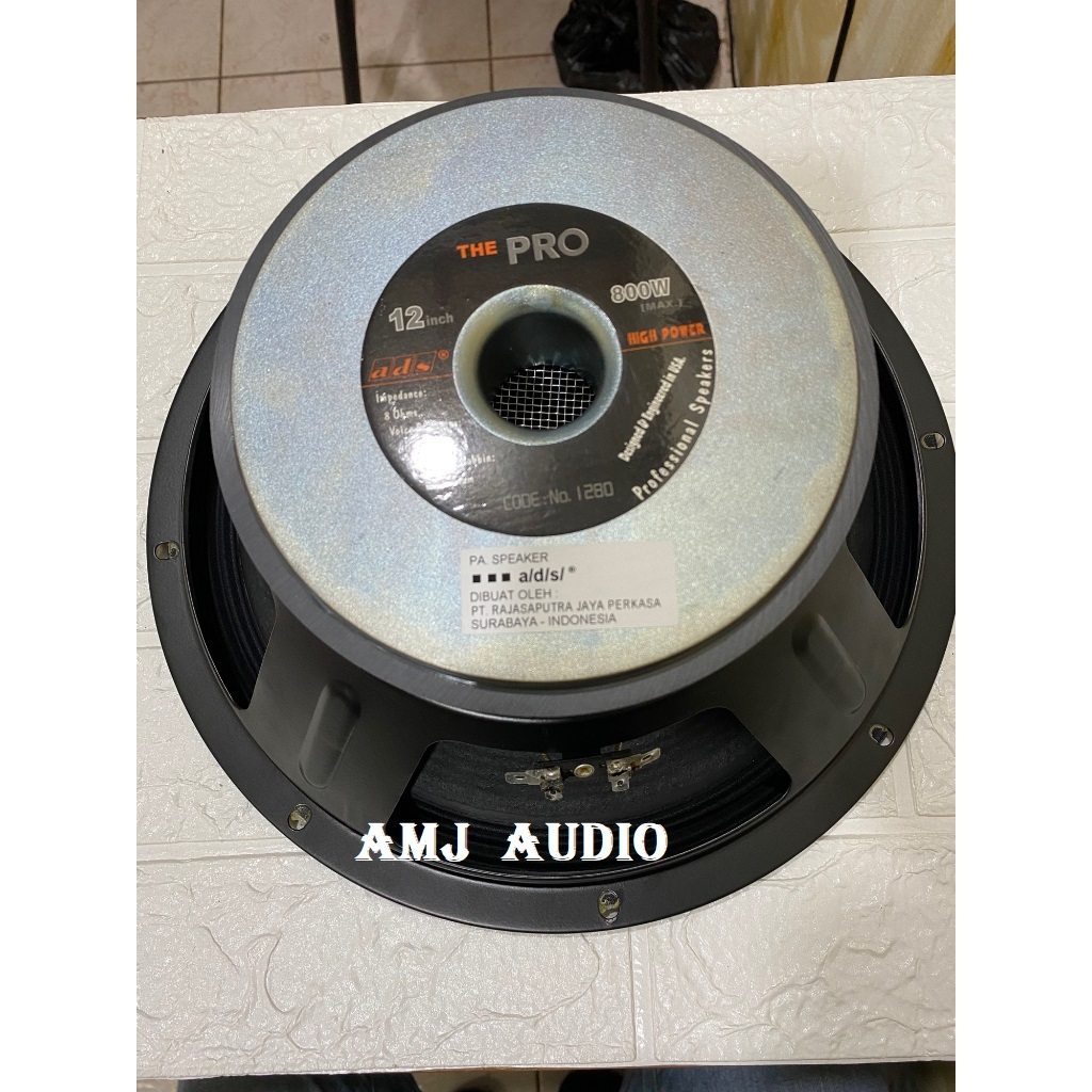 SPEAKER KOMPONEN 12 INCH ADS 1280 / ADS1280 CALIFORNIA 800 WATT